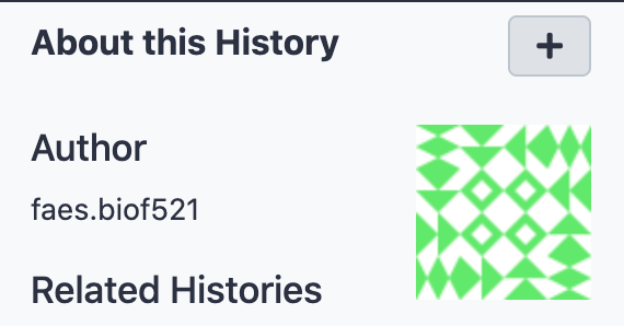 History Import Button in Top Corner